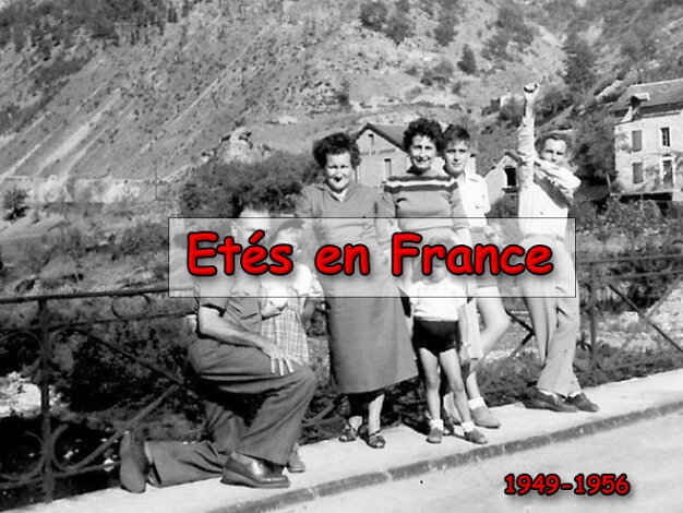 Films 8mm - Etés en France 1949-1956